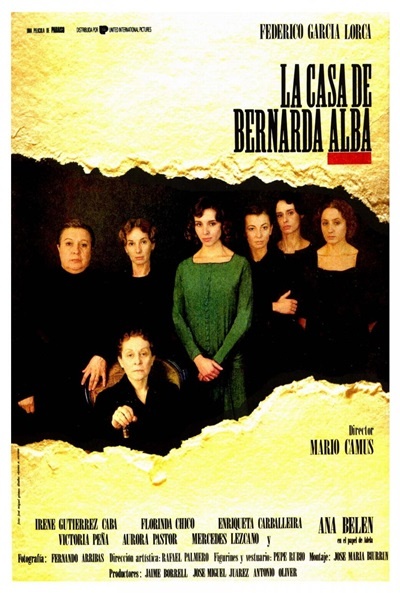 Póster de La casa de Bernarda Alba