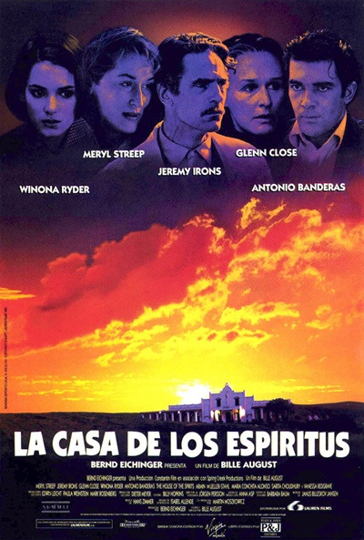 Póster de La casa de los espíritus