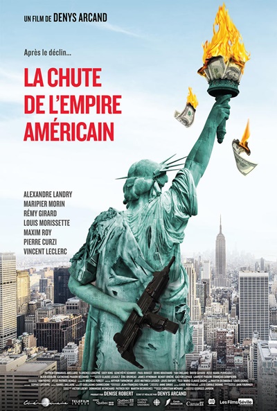 Póster de La caída del imperio americano