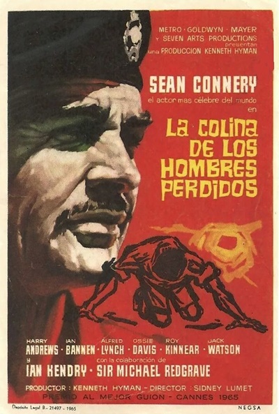 Póster de La colina de los hombres perdidos