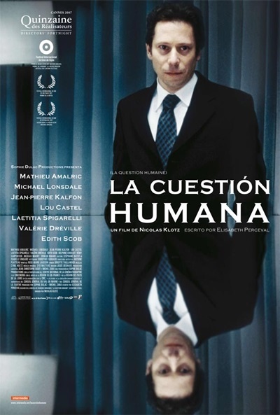 Póster de La cuestión humana