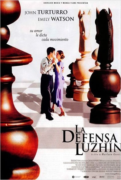 Póster de La defensa Luzhin