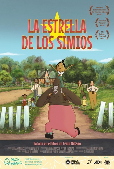 Póster de La estrella de los simios