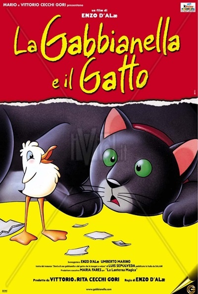 Póster de Historia de una gaviota (y del gato que le enseñó a volar)