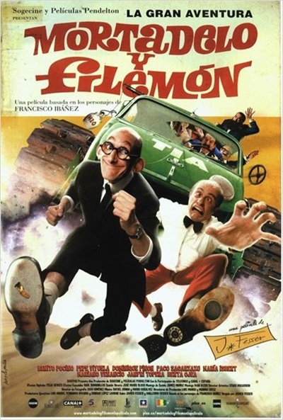 Póster de La gran aventura de Mortadelo y Filemón