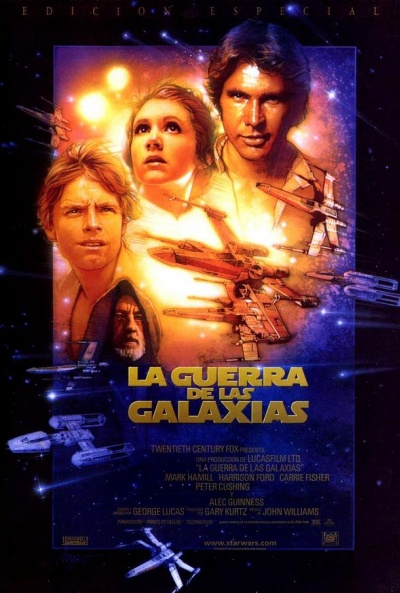 Póster de La guerra de las galaxias. Episodio IV: Una nueva esperanza