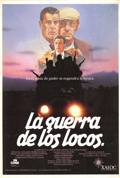 Póster de La guerra de los locos