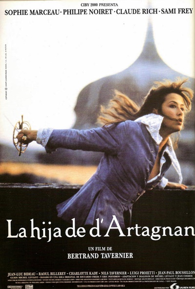 Póster de La hija de D'Artagnan