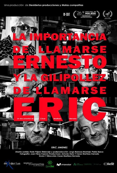 Póster de La importancia de llamarse Ernesto y la gilipollez de llamarse Eric