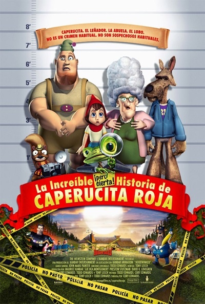 Póster de La increíble ¡pero cierta! historia de Caperucita Roja