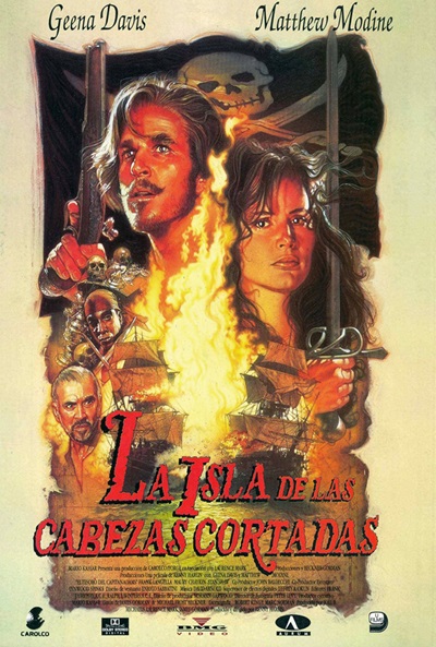 Póster de La isla de las cabezas cortadas