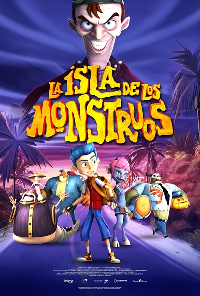 Póster de La isla de los monstruos