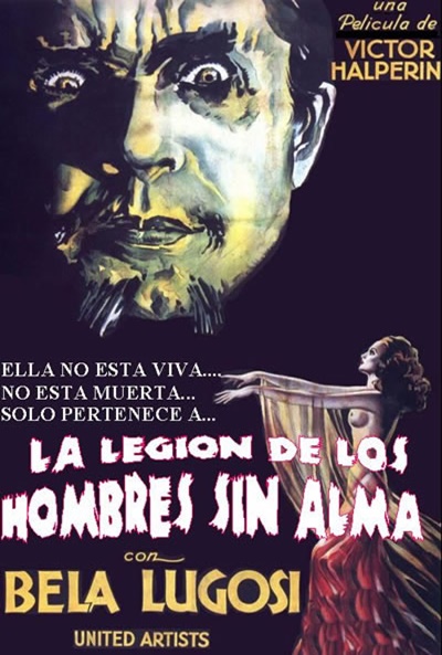 Póster de La legión de los hombres sin alma