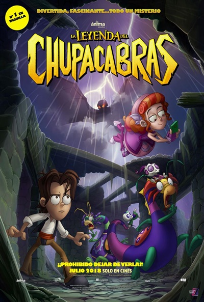 Póster de La leyenda del Chupacabras