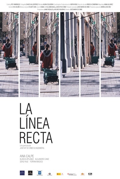 Póster de La línea recta