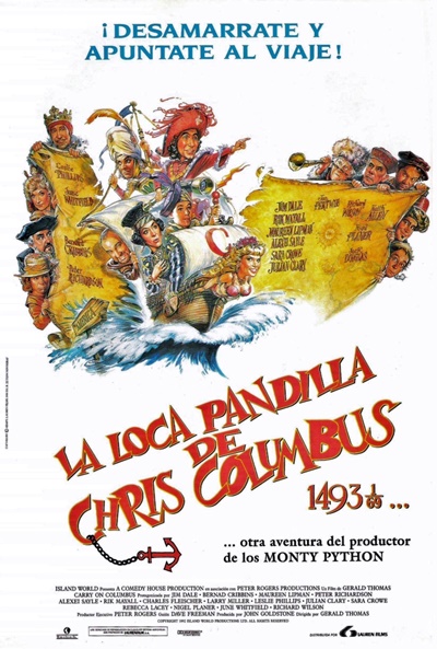 Póster de La loca pandilla de Chris Columbus