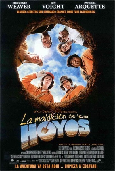 Póster de La maldición de los hoyos