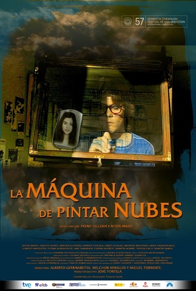 Póster de La máquina de pintar nubes