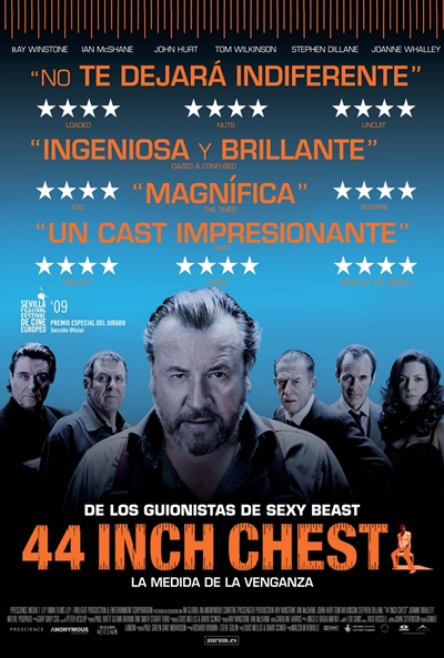 Póster de 44 Inch Chest (La medida de la venganza)