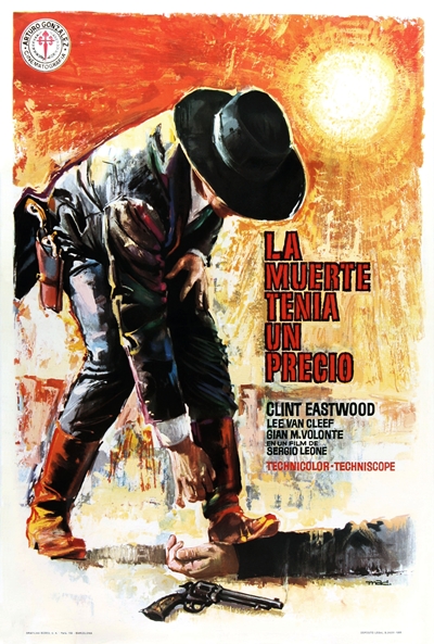 Póster de La muerte tenía un precio