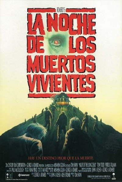 Póster de La noche de los muertos vivientes