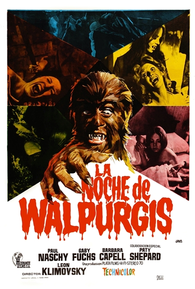 Póster de La noche de Walpurgis