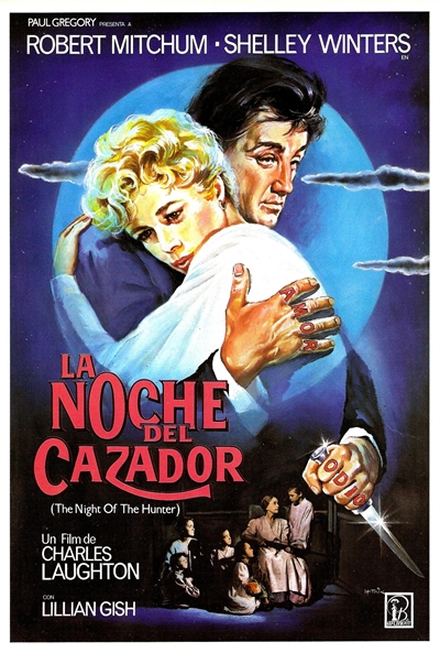 Póster de La noche del cazador