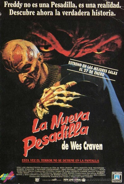 Póster de La nueva pesadilla de Wes Craven