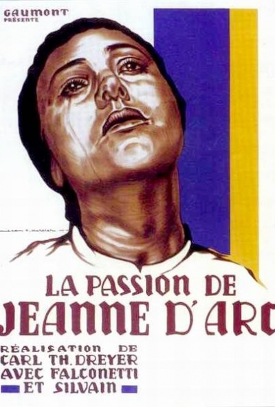 Póster de La pasión de Juana de Arco