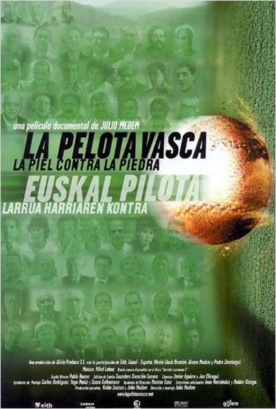 Póster de La pelota vasca: La piel contra la piedra