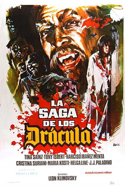 Póster de La saga de los Drácula