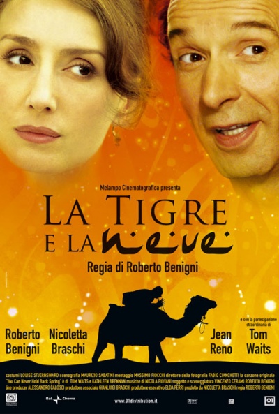 Póster de El tigre y la nieve