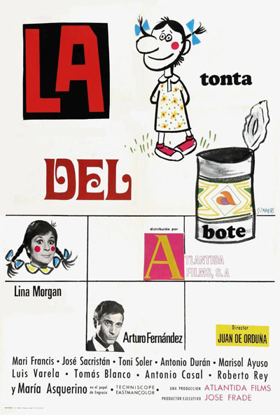 Póster de La tonta del bote