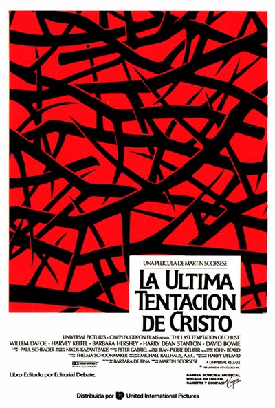 Póster de La última tentación de Cristo