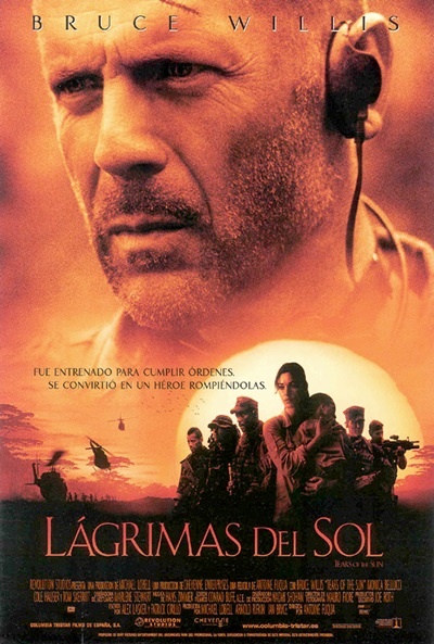 Póster de Lágrimas del sol