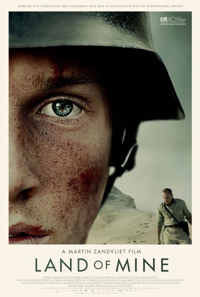 Póster de Land of Mine. Bajo la arena