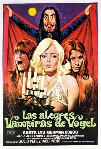 Póster de Las alegres vampiras de Vögel