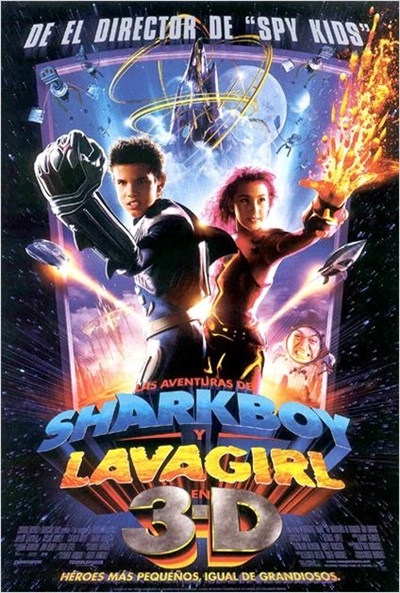 Póster de Las aventuras de Sharkboy y Lavagirl en 3D