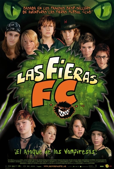 Póster de Las Fieras F.C. ¡El ataque de las vampiresas!