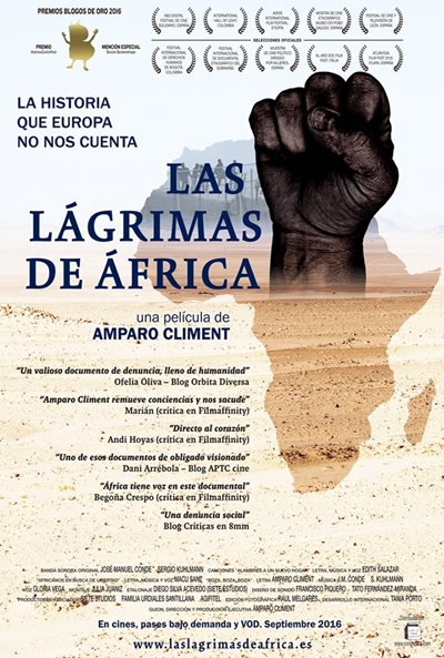 Póster de Las lágrimas de África