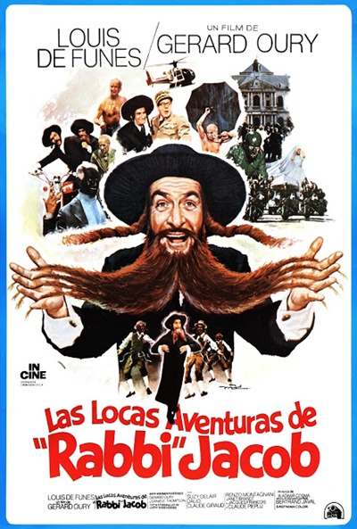 Póster de Las locas aventuras de Rabbi Jacob