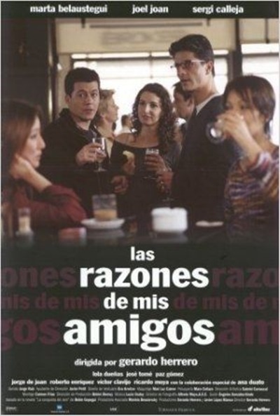 Póster de Las razones de mis amigos