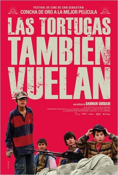 Póster de Las tortugas también vuelan