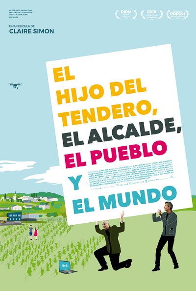 Póster de El hijo del tendero, el alcalde, el pueblo y el mundo