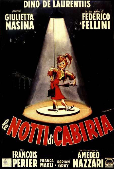 Póster de Las noches de Cabiria