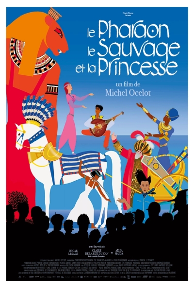 Póster de Le pharaon, le sauvage et la princesse