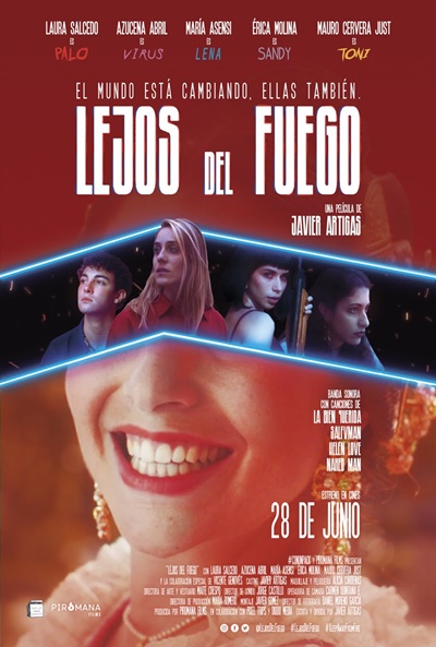 Póster de Lejos del fuego