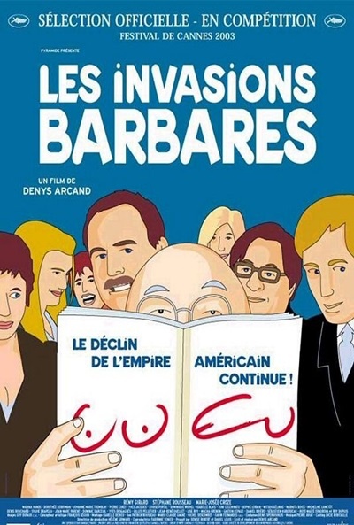 Póster de Las invasiones bárbaras