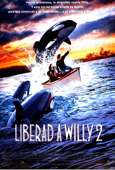 Póster de Liberad a Willy 2