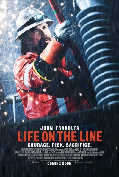 Póster de Life on the Line